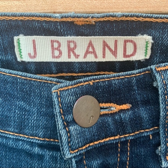 J BRAND Low-Rise Pencil Leg Ink Skinny Jeans Short Inseam Hemmed - Picture 6 of 15